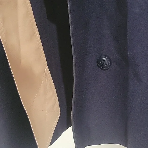 Reversible navy/camel , Structured Trench - Picture 11 of 12